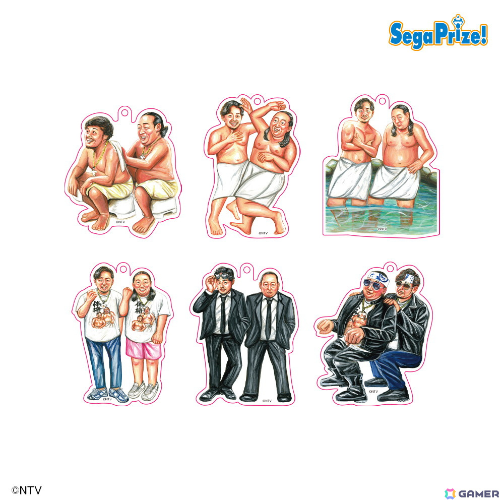 体格ブラザーズ×セガのコラボ製品が全国のゲームセンターに登場!オリジナルプライズを展開、セガ ラッキーくじオンラインも企画中の画像
