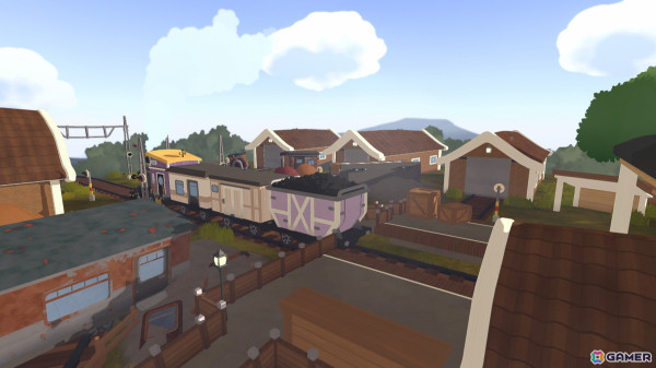 列車ライフシム「Locomoto」のSteam版配信日が4月9日に決定！機関車の車掌になって客室を飾り付けながら旅しようの画像