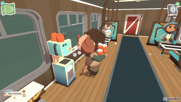 列車ライフシム「Locomoto」のSteam版配信日が4月9日に決定！機関車の車掌になって客室を飾り付けながら旅しようの画像