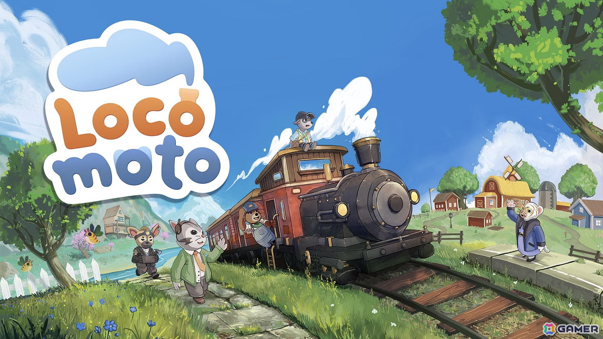 列車ライフシム「Locomoto」のSteam版配信日が4月9日に決定!機関車の車掌になって客室を飾り付けながら旅しようの画像