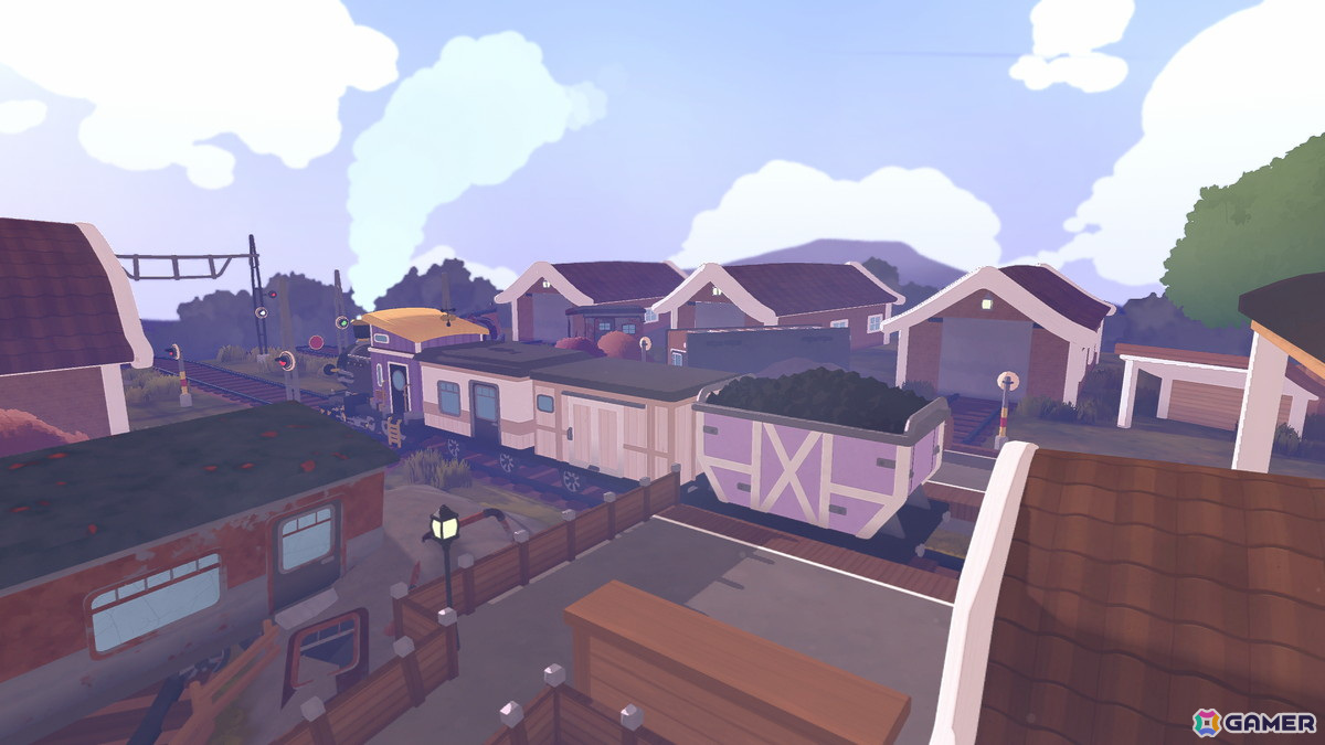 列車ライフシム「Locomoto」のSteam版配信日が4月9日に決定!機関車の車掌になって客室を飾り付けながら旅しようの画像