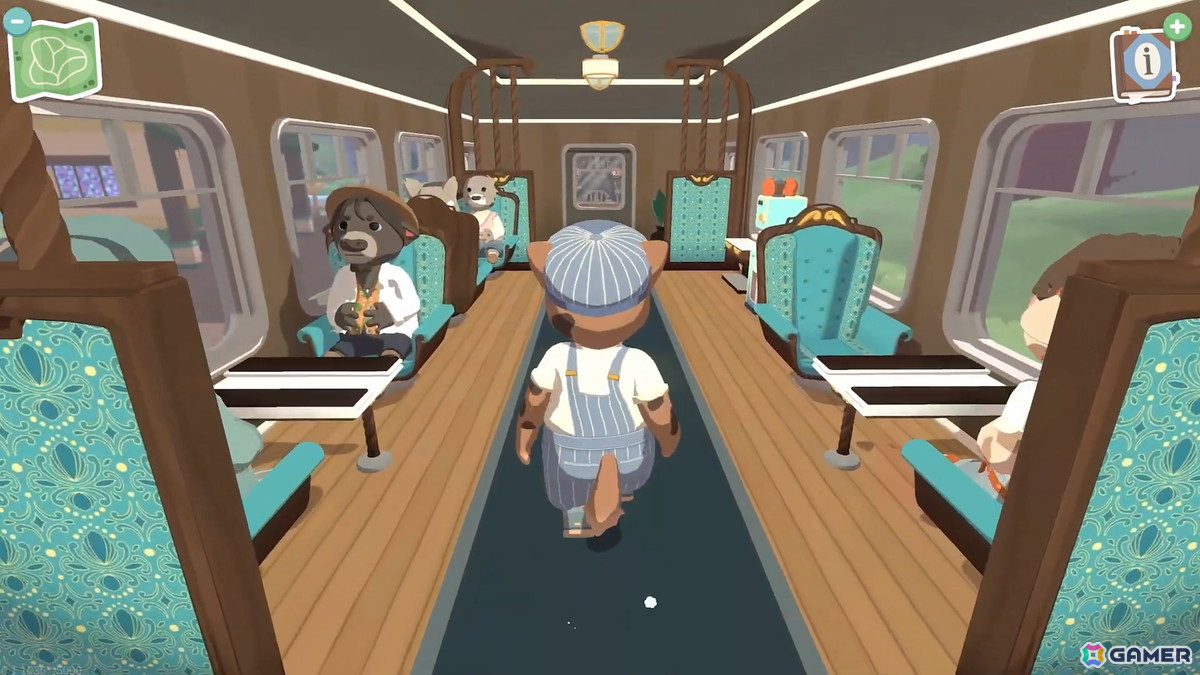 列車ライフシム「Locomoto」のSteam版配信日が4月9日に決定!機関車の車掌になって客室を飾り付けながら旅しようの画像