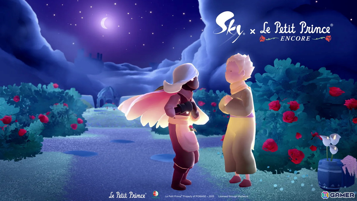 「Sky 星を紡ぐ子どもたち」で「星の王子さま」との復刻コラボが本日16時より開催!「花笑む日々」限定アイテムも登場の画像