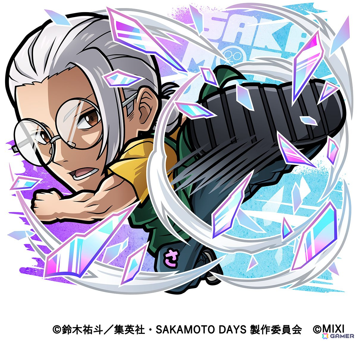 「コトダマン」でTVアニメ「SAKAMOTO DAYS」コラボが3月26日より初開催！坂本太郎（元・伝説の殺し屋）や朝倉シン、陸少糖などがコラボ召喚に登場の画像2
