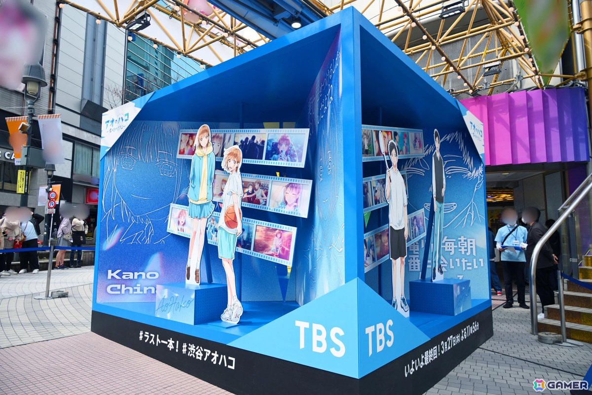 TVアニメ「アオのハコ」最終回記念イベントが渋谷で開催!巨大モニュメントや描き下ろしビッグボードが出現の画像