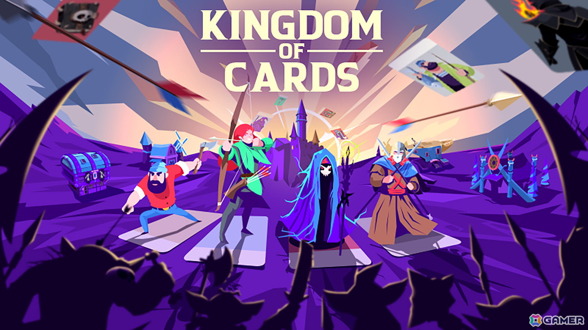 ゼロから王国を築き上げるローグライク戦略カードゲーム「カードキングダム」のアーリーアクセスがSteamにて開始!の画像