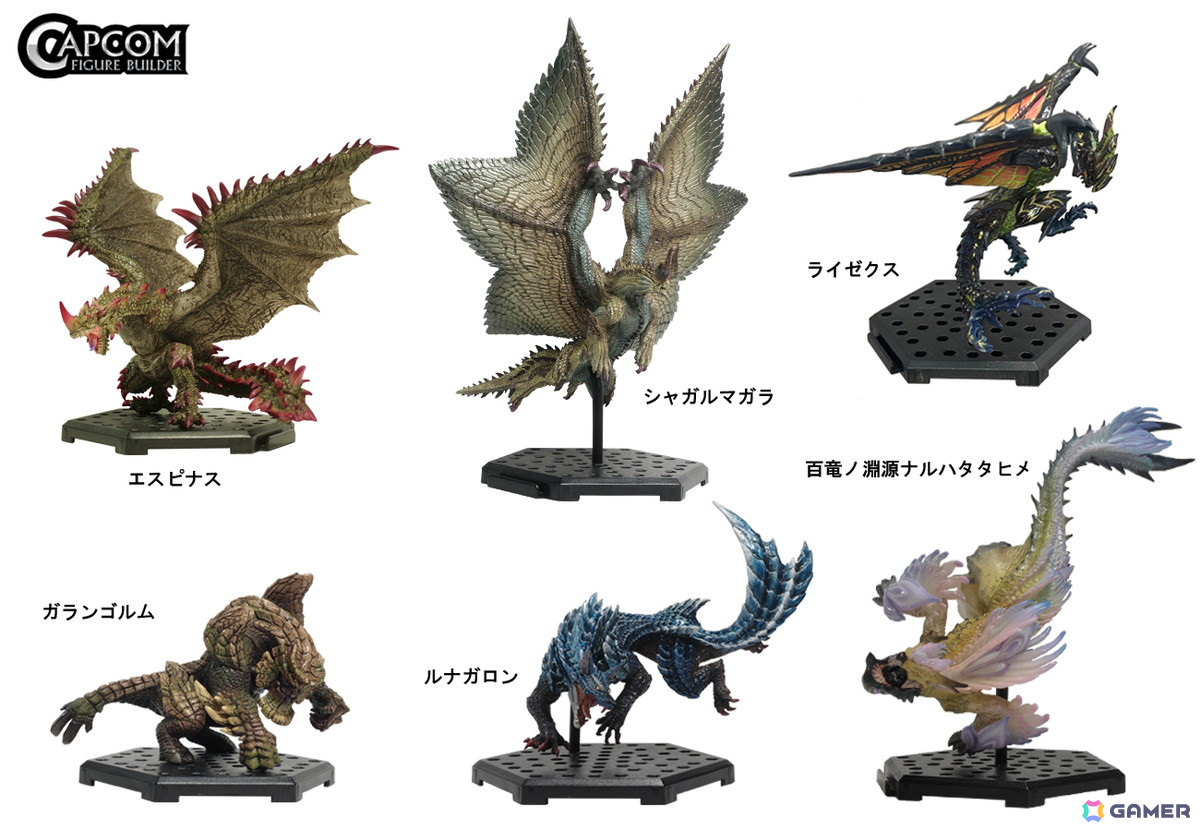 「モンスターハンター」「バイオハザード」「逆転裁判」シリーズや「スト6」などのグッズ情報を一挙紹介!デフォルメからリアルまで盛りだくさんの画像