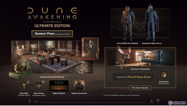 「Dune: Awakening」Steam版の予約受付が開始！各エディションの詳細やPCスペック情報が公開の画像3