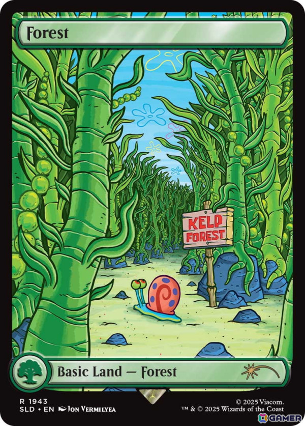 マジック：ザ・ギャザリング」がスポンジ・ボブとコラボ！人気ミームも