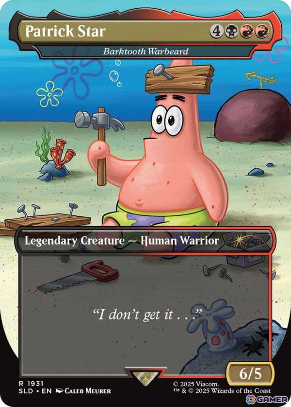 マジック：ザ・ギャザリング」がスポンジ・ボブとコラボ！人気ミームも