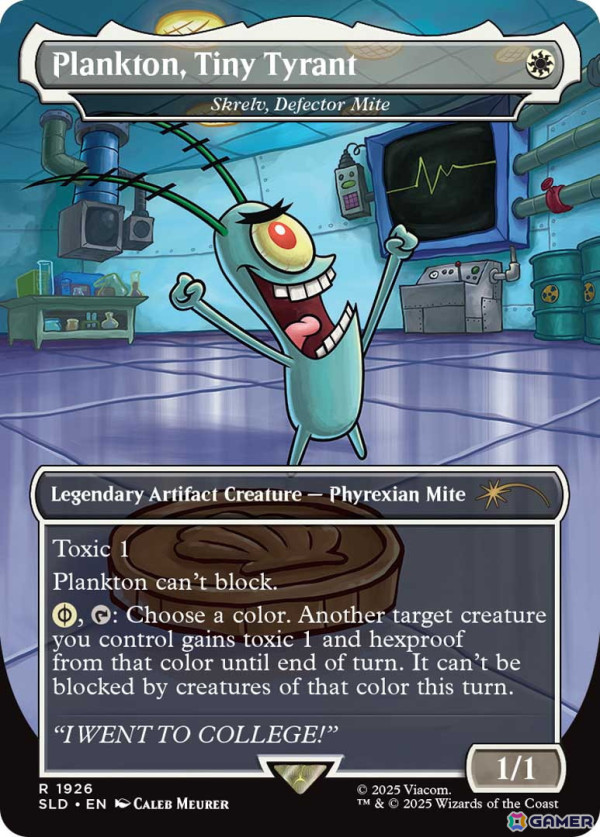 マジック：ザ・ギャザリング」がスポンジ・ボブとコラボ！人気ミームも