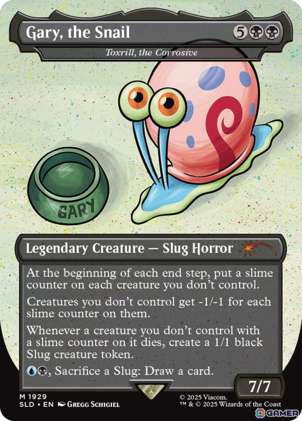 マジック：ザ・ギャザリング」がスポンジ・ボブとコラボ！人気ミームも