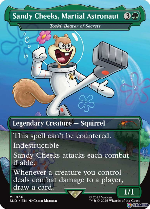 マジック：ザ・ギャザリング」がスポンジ・ボブとコラボ！人気ミームも