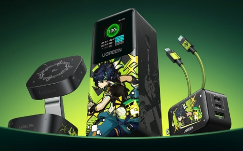 UGREEN×「原神」のコラボ商品が発売！キィニチをテーマにしたモバイルバッテリーや充電器、充電ケーブルがラインナップ