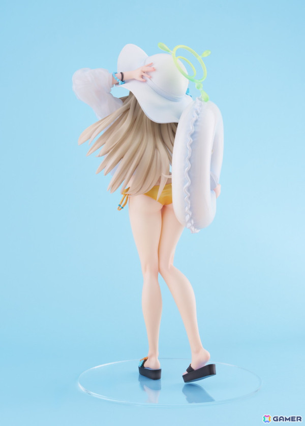 「ブルアカ」天真爛漫な笑顔と黄色のビキニで魅せる「ノノミ（水着）」の1/7スケールフィギュアが登場！の画像