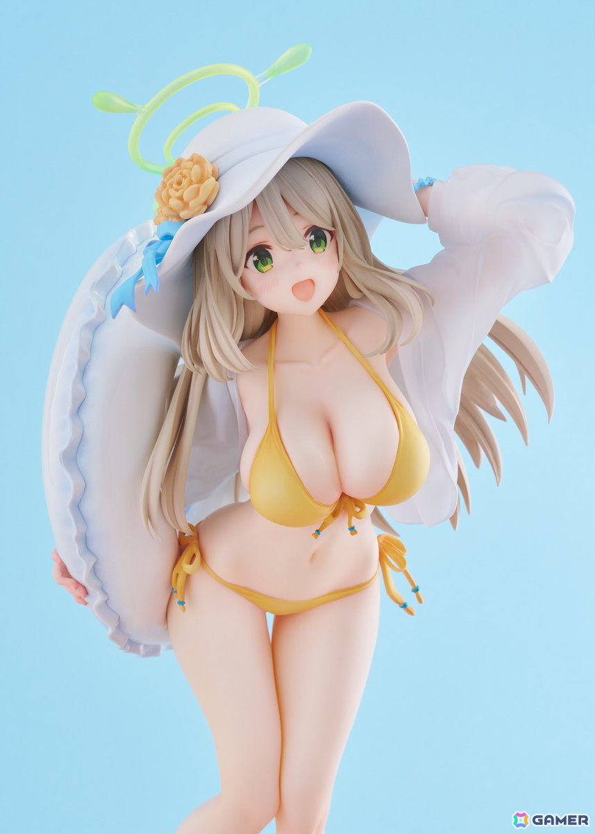 「ブルアカ」天真爛漫な笑顔と黄色のビキニで魅せる「ノノミ（水着）」の1/7スケールフィギュアが登場！の画像13