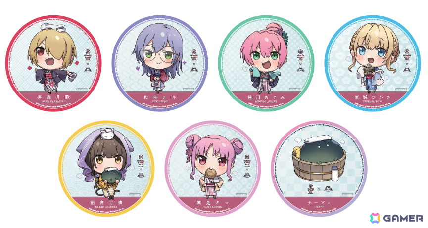 ヘブバン」×「豊島園 庭の湯」コラボが4月3日より開催！第31A部隊の6人