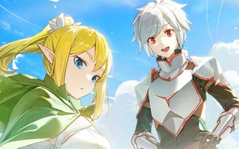 「アウタープレーン」×アニメ「ダンまちV」のコラボが開催！ベル、リュー、アイズなどがコラボ英雄に