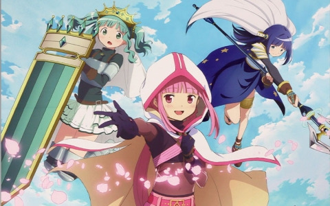 「スマスロ マギアレコード 魔法少女まどか☆マギカ外伝」のグッズが「UNI-MARKET」に登場！超巨大サイズのタペストリーなども