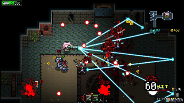 「MYRIAD DEATH」がリリース！「ラズベリーマッシュ」がホロライブEN・森カリオペさんをフューチャリングしたローグライクゲームの画像2