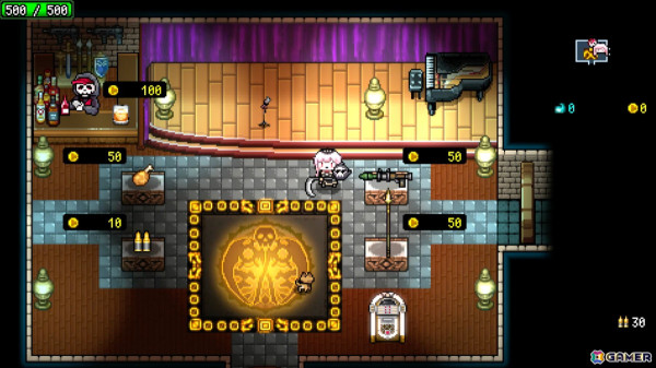 「MYRIAD DEATH」がリリース！「ラズベリーマッシュ」がホロライブEN・森カリオペさんをフューチャリングしたローグライクゲームの画像