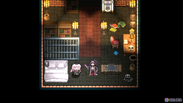 「MYRIAD DEATH」がリリース！「ラズベリーマッシュ」がホロライブEN・森カリオペさんをフューチャリングしたローグライクゲームの画像