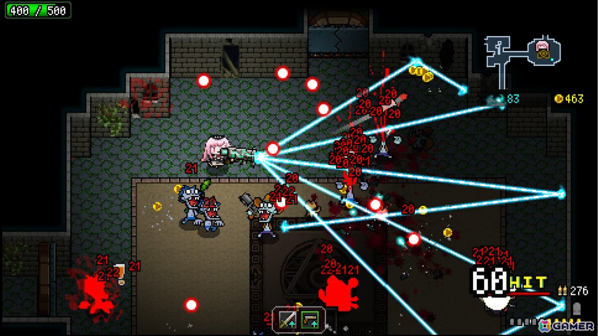 「MYRIAD DEATH」がリリース！「ラズベリーマッシュ」がホロライブEN・森カリオペさんをフューチャリングしたローグライクゲームの画像