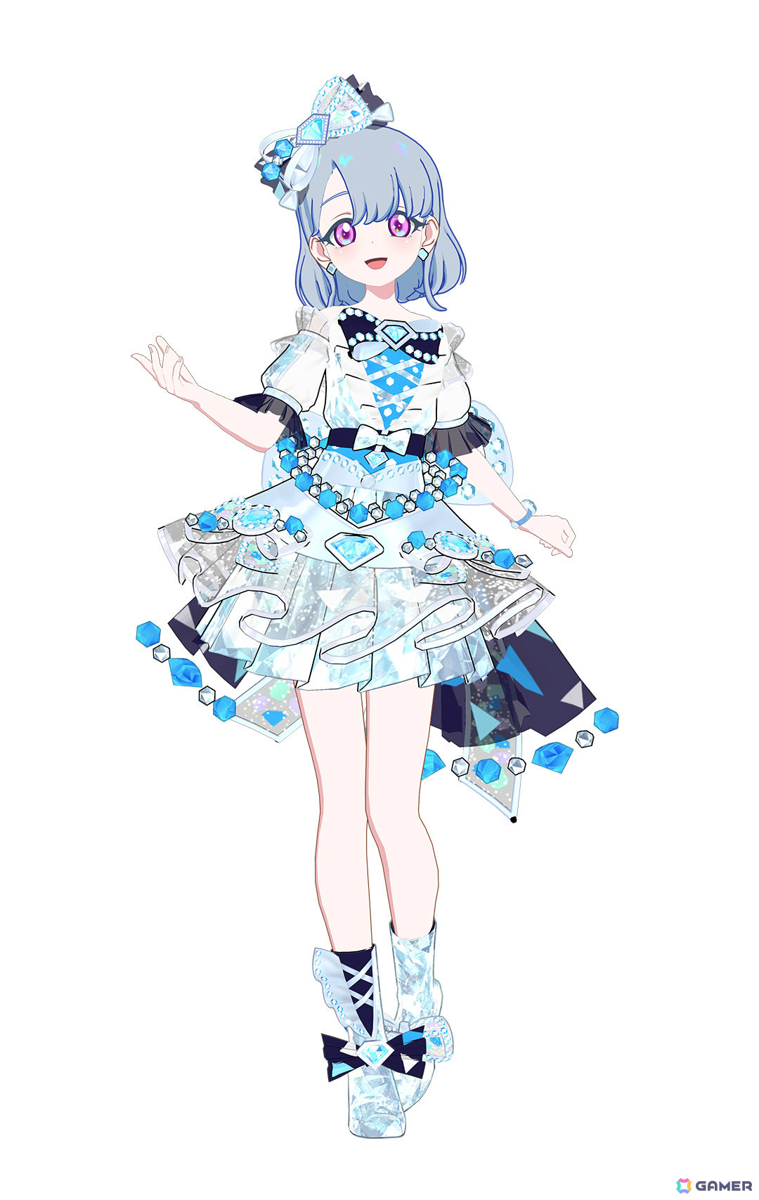 「アイプリバース リング1だん」に「プリティーリズム・レインボーライブ」の彩瀬なる、涼野いと、福原あんが登場！の画像10