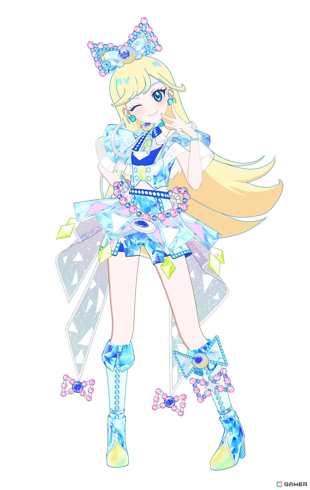 「アイプリバース リング1だん」に「プリティーリズム・レインボーライブ」の彩瀬なる、涼野いと、福原あんが登場！の画像13