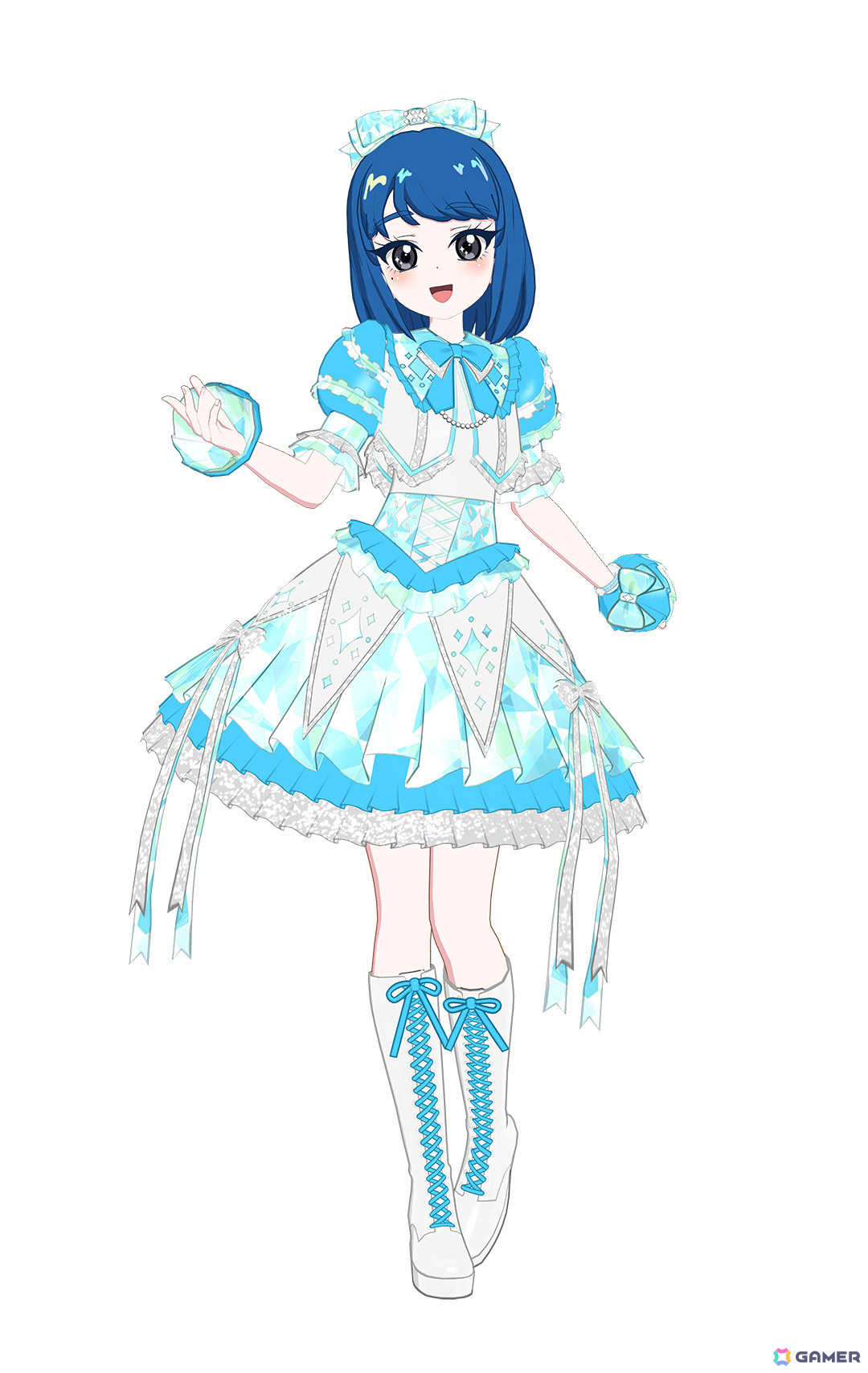 「アイプリバース リング1だん」に「プリティーリズム・レインボーライブ」の彩瀬なる、涼野いと、福原あんが登場!の画像