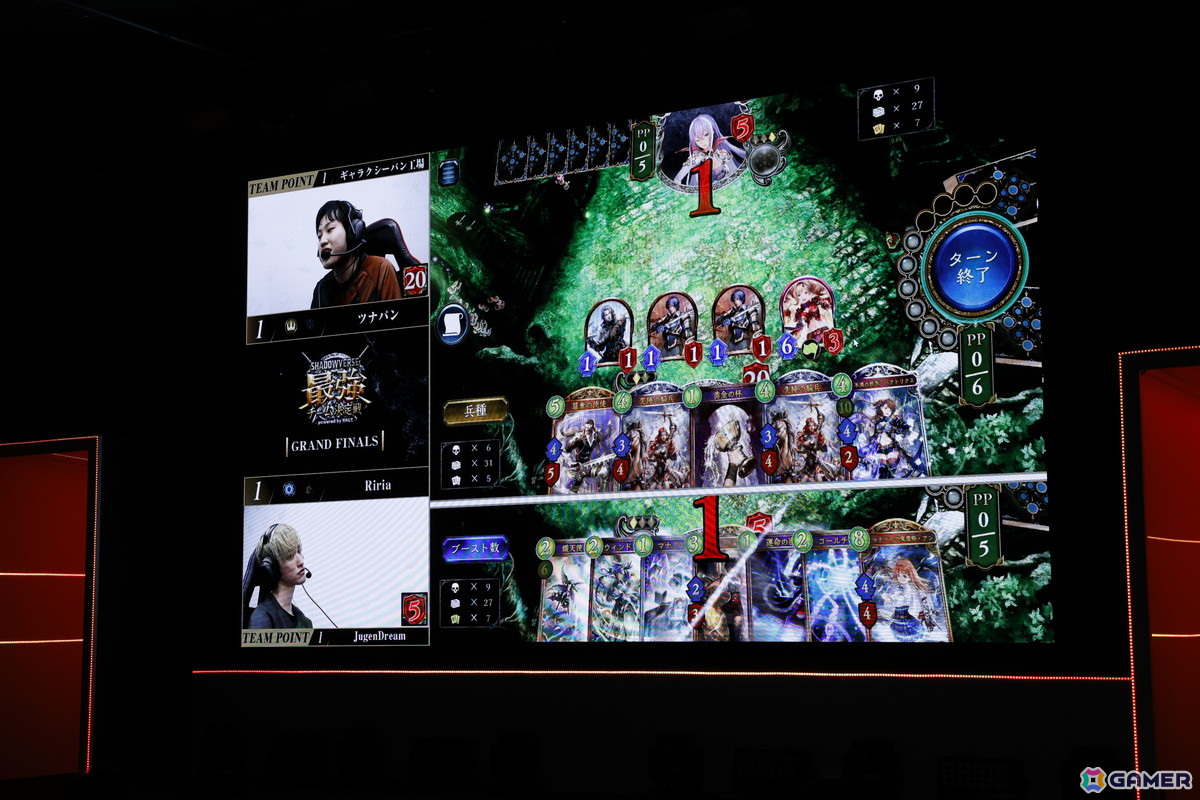 「Shadowverse 最強チーム決定戦 powered by RAGE」でも熱い戦いが繰り広げられた