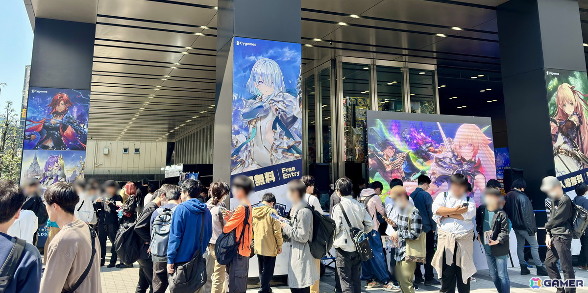 当日の好天もあってイベントは盛況。「シャドバ」シリーズの根強い人気が伺える