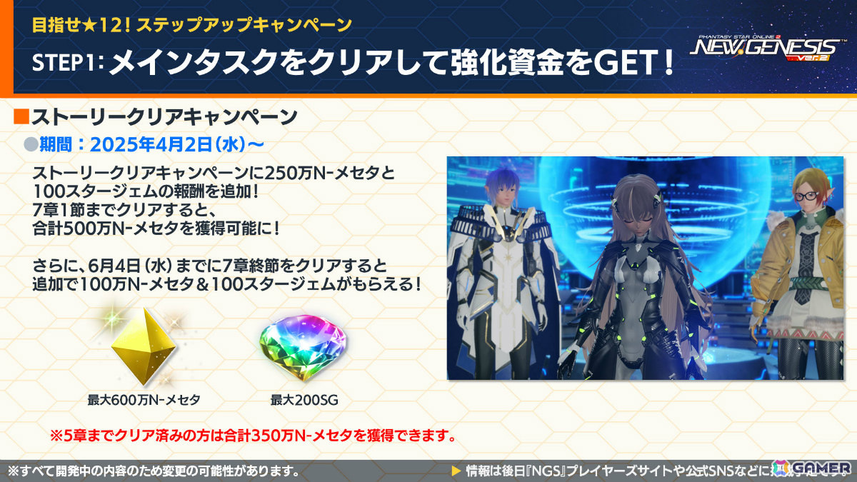 「PSO2 ニュージェネシス」アニメ「転スラ」とのコラボが5月に開催!合計300回の無料SGスクラッチなど盛りだくさんな「超・星譚祭」は4月23日より実施の画像
