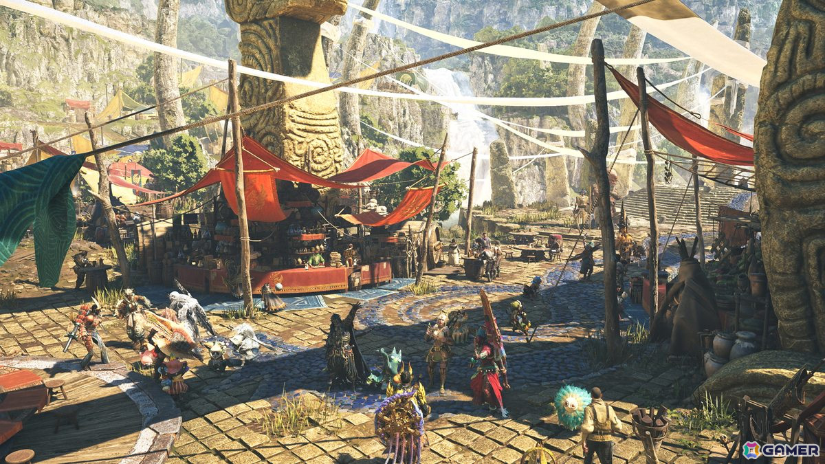 「モンスターハンターワイルズ」無料タイトルアップデート第1弾が4月4日に配信!タマミツネが登場、新たな拠点「大集会所」もの画像