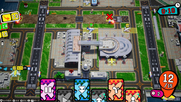 6枚のカードを使い分けながら飛行機を誘導するパズルゲーム「Pocket ＆ Zooom」がSteamにて3月27日に配信！の画像