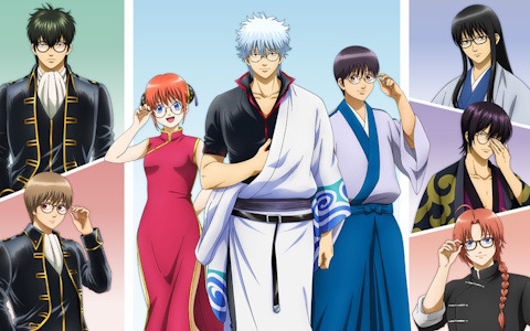 「Zoff」とTVアニメ「銀魂」が初コラボ！銀時、新八、神楽など8人がモチーフのアイウェアの受注予約受付が開始