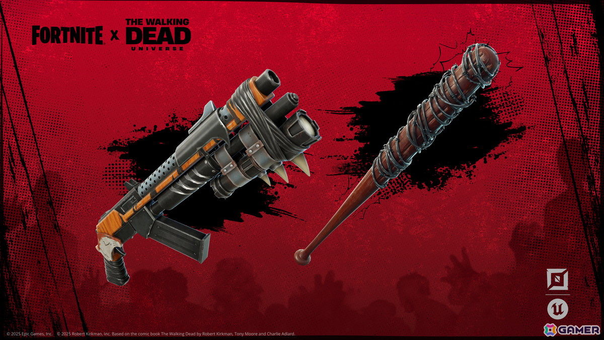 「The Walking Dead Universe」のアセットが「Unreal Editor for Fortnite」と「フォートナイト クリエイティブ」に追加!の画像
