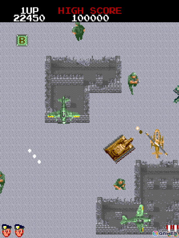 スーパーメカを駆使して戦場を突破せよ！「アーケードアーカイブス 陸海空 最前線」がPS4/Switchで3月27日に配信の画像