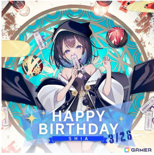 「リバースブルー×リバースエンド」で「紫亜」（CV:橘杏咲）のバースデイキャンペーンが開催！バースデイ記念ラーメンやバースデイピックアップ契約が登場の画像1