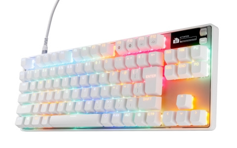 ゲーミングキーボード「Apex Pro」シリーズに新色ホワイトが登場！「Apex Pro TKL Gen3 White」「Apex 3 TKL White」が4月4日に発売