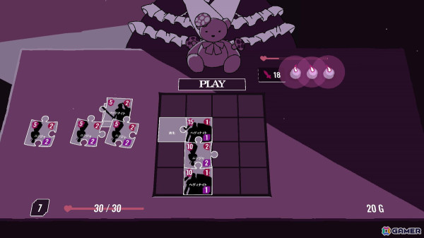 パズルのピースを組み合わせて戦うミニマルなデッキ構築型ローグライクゲーム「ジグソーローグ」のSteamストアページが公開！の画像1