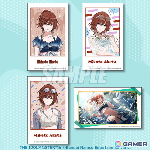 シャニマス Newtype オンラインくじ」シーズ/コメティックが4月3日より