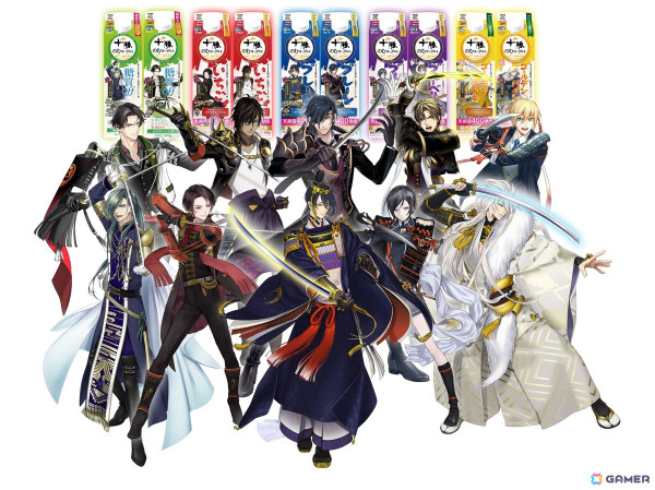 十勝のむヨーグルトと「刀剣乱舞ONLINE」がコラボ！パッケージに十振りの刀剣男士が登場、ゲーム内にはオリジナルの便利道具「十勝のむヨーグルト」もの画像1