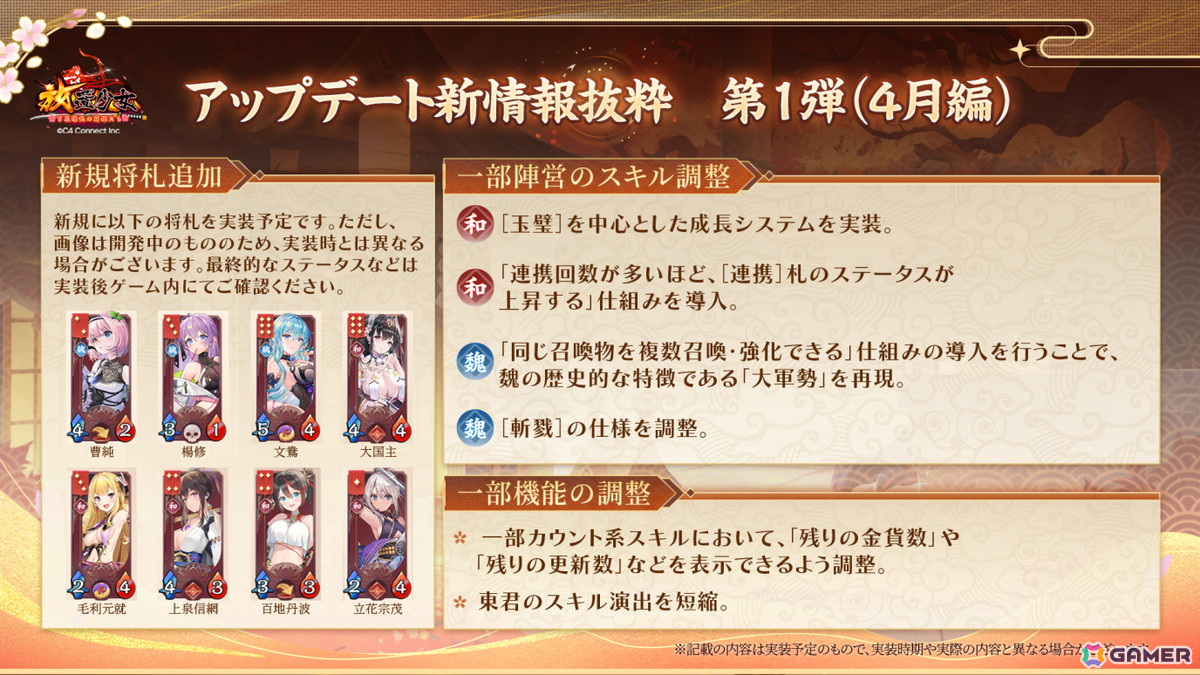 「放置少女」運命の絵札8周年記念大会・決勝戦のレポートが到着！今後のアップデート情報もの画像