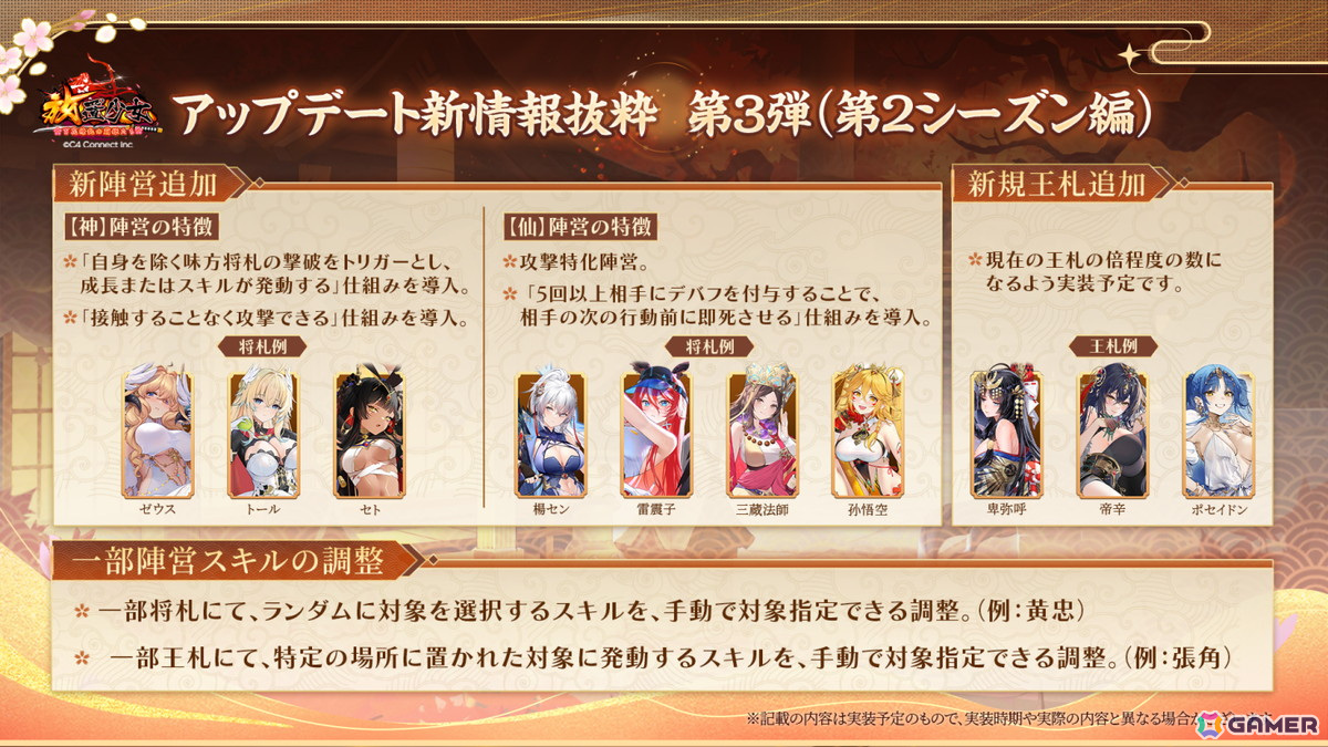 「放置少女」運命の絵札8周年記念大会・決勝戦のレポートが到着！今後のアップデート情報もの画像