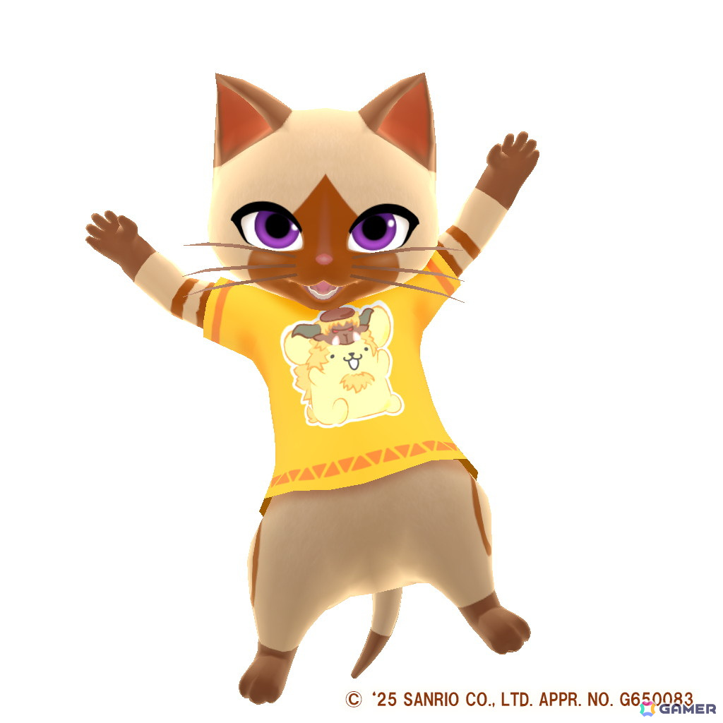 ポムポムプリンTシャツ