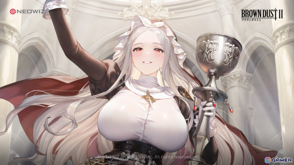 「ブラウンダスト2」にストーリーカセット16「三ヶ国同盟」が実装！「コードネームO エリーゼ」が絆の客として登場の画像1