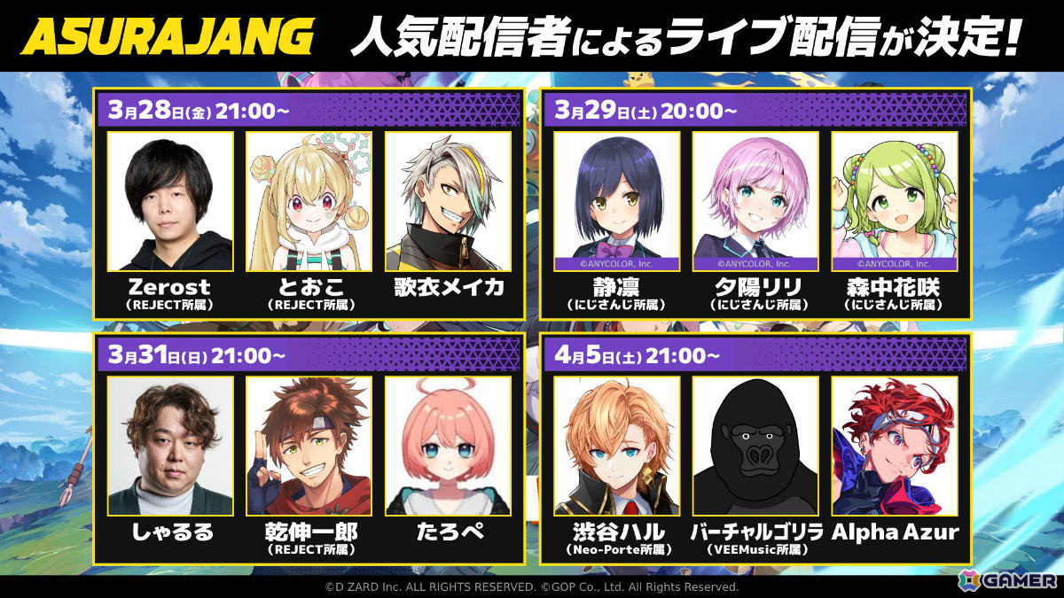 アニメ風アクションバトルロイヤル「ASURAJANG」PC版の正式サービスが開始!シーズン制ランキングが開幕の画像