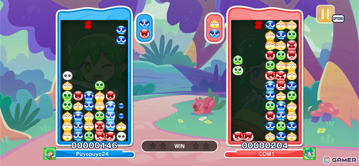 「ぷよぷよパズルポップ」に新ルール「ばくだん」と「サーチライト」が登場!コマンド入力で遊べる「おたのしみ」なども追加の画像