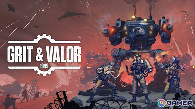 ローグライク要素を取り入れたディーゼルパンクRTS「Grit and Valor - 1949」がSteamで配信!の画像